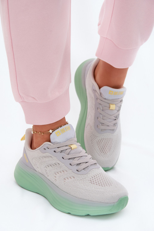 sporta apavi Sieviešu Big Star TT274048 Pelēkas krāsas