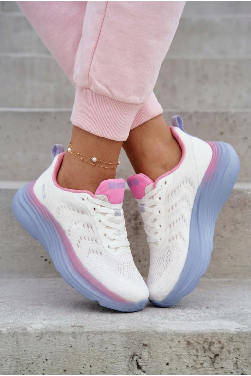 sporta apavi Sieviešu Big Star TT274046 baltas krāsas