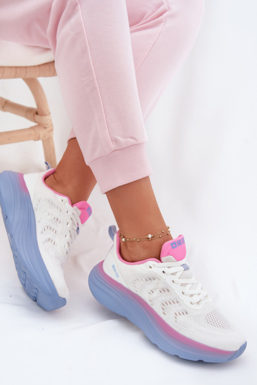 sporta apavi Sieviešu Big Star TT274046 baltas krāsas