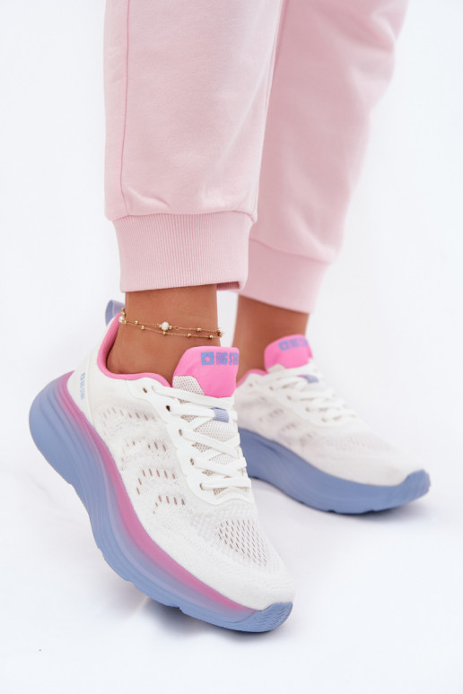 sporta apavi Sieviešu Big Star TT274046 baltas krāsas