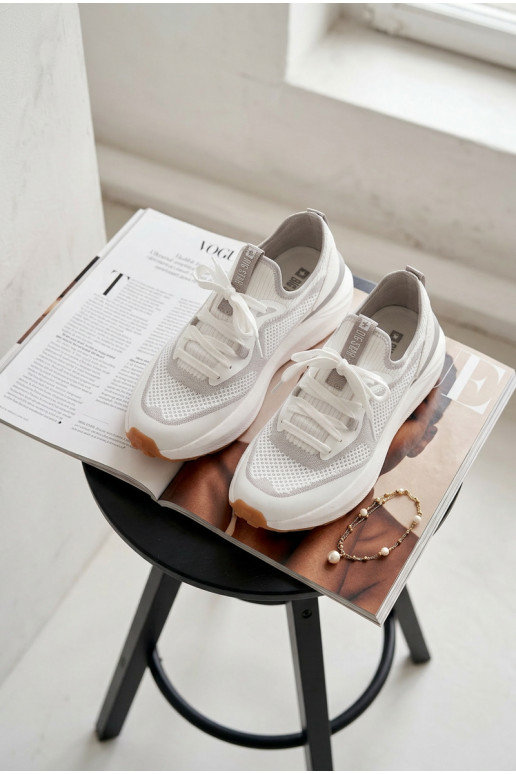 sporta apavi Sieviešu Big Star TT274570 HI-POLY SYSTEM baltas krāsas