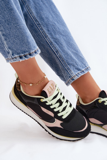 Sneakers modeļa apavi Sieviešu GAP INONDER SPIRIT CITY GP6135290003 melnas krāsas