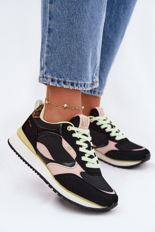 Sneakers modeļa apavi Sieviešu GAP INONDER SPIRIT CITY GP6135290003 melnas krāsas