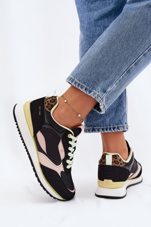 Sneakers modeļa apavi Sieviešu GAP INONDER SPIRIT CITY GP6135290003 melnas krāsas