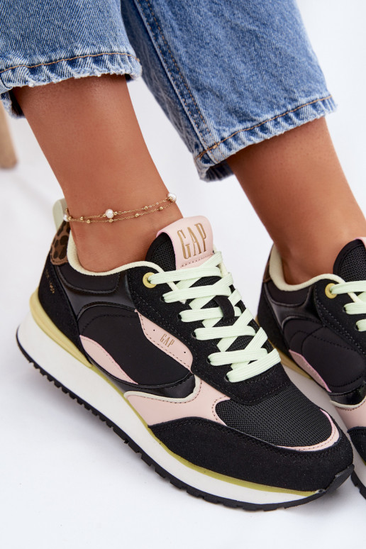 Sneakers modeļa apavi Sieviešu GAP INONDER SPIRIT CITY GP6135290003 melnas krāsas