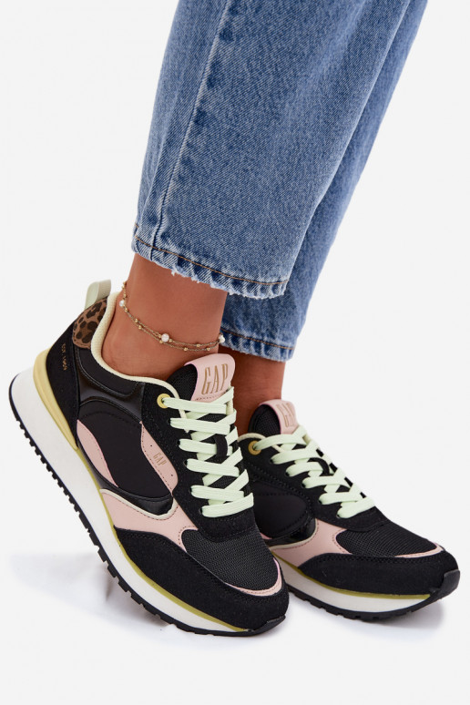 Sneakers modeļa apavi Sieviešu GAP INONDER SPIRIT CITY GP6135290003 melnas krāsas