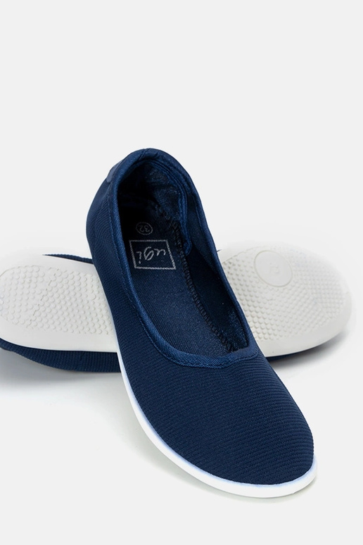 Tumši zili bērnu balerīnu kurpes Geneseo