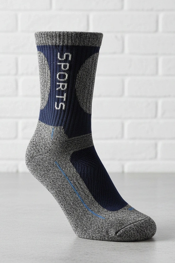 Zilas vīriešu siltās zeķes...