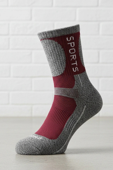 Pelēkas silti zeķes ar...