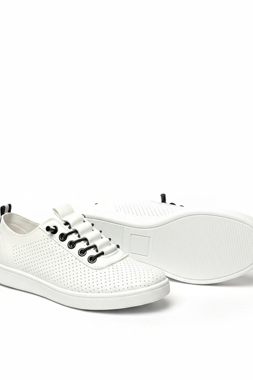 Baltie ieliekamie perforētie sporta...