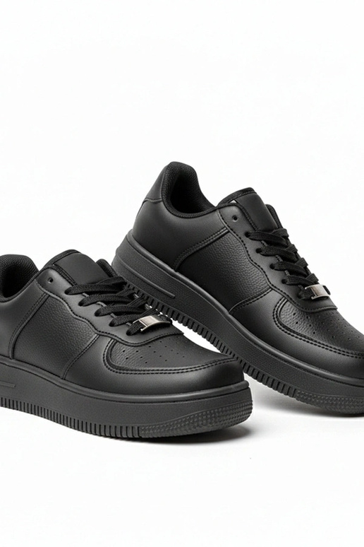 Melnie sporta apavi ar platformu...