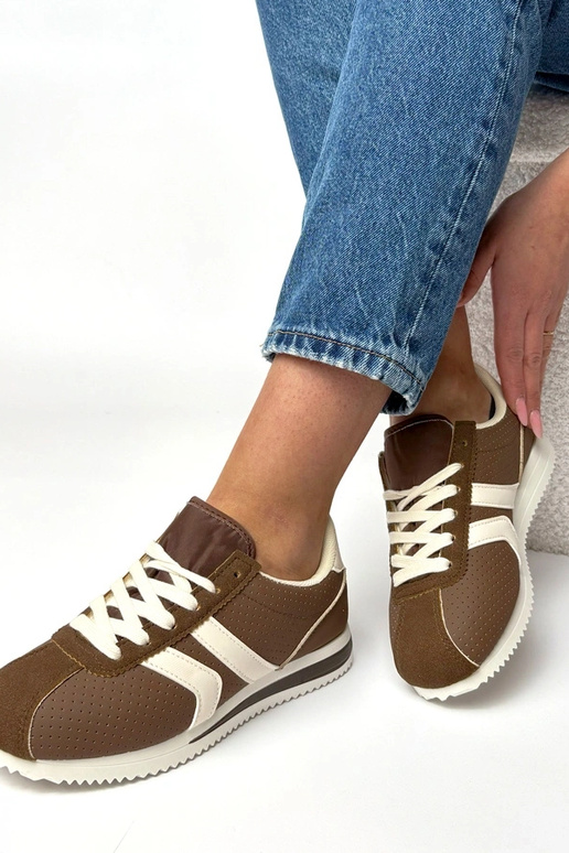 Brūnie sporta apavi Camille