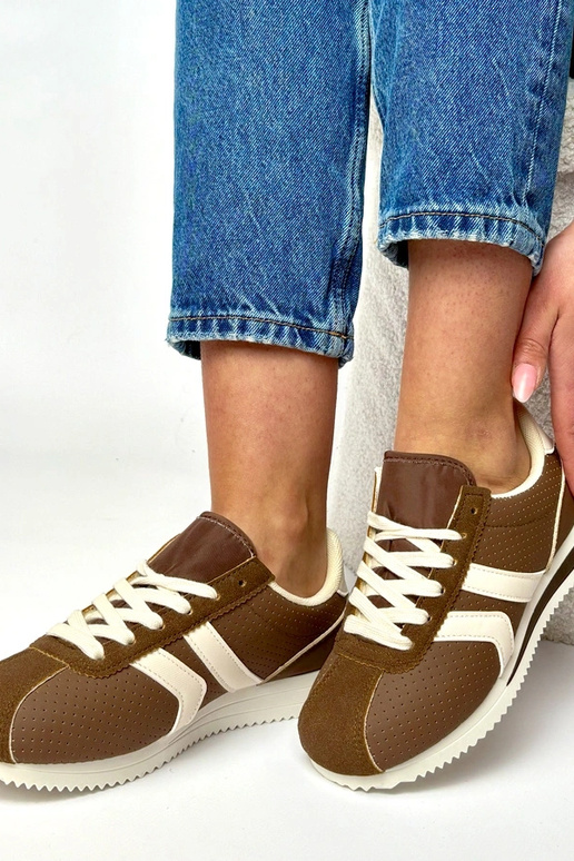 Brūnie sporta apavi Camille