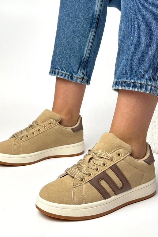 Tumši smilškrāsas ikdienas apavi...