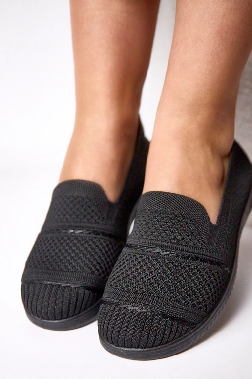 Melni uzvelkamie auduma tenisa apavi...