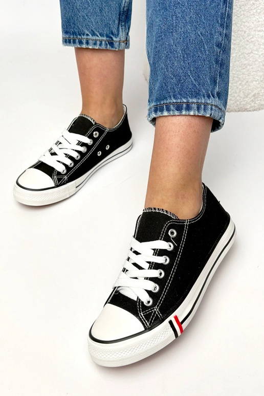 Melni ikdienas sporta apavi Manon