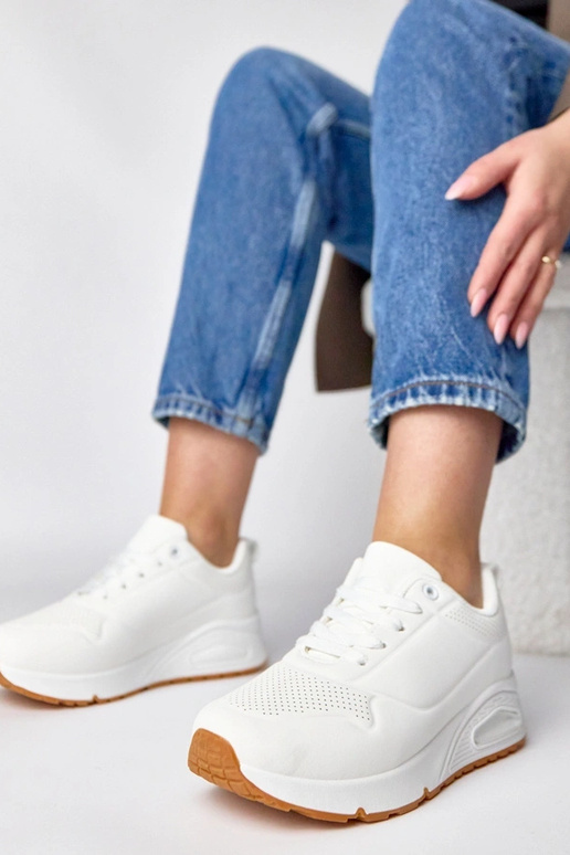 Balti sporta apavi ar biezu zoli Sylvie