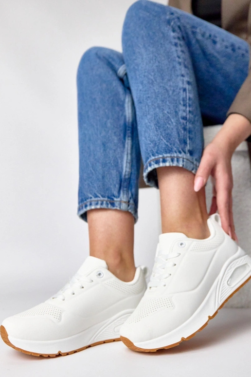 Balti sporta apavi ar biezu zoli Sylvie