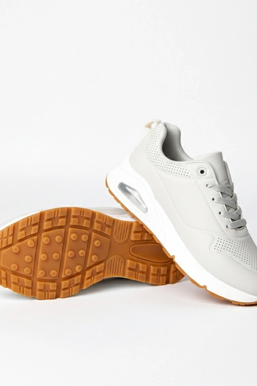 Pelēki sporta apavi ar biezu zoli Sylvie