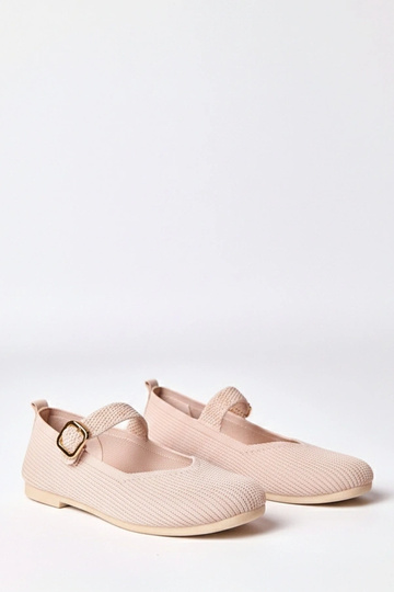 Rožainie tekstila ballerīni...