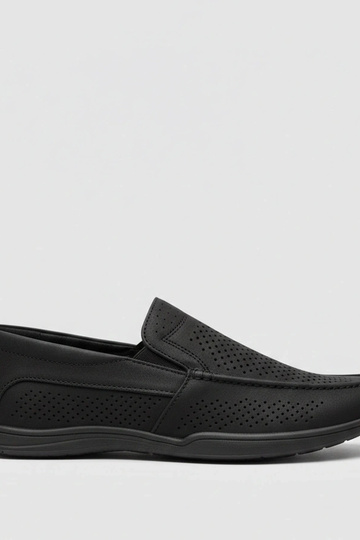 Melnā perforētie vīriešu... 2