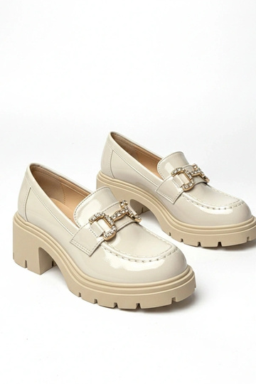 Kreminas lakoti mokasīni ar... 2