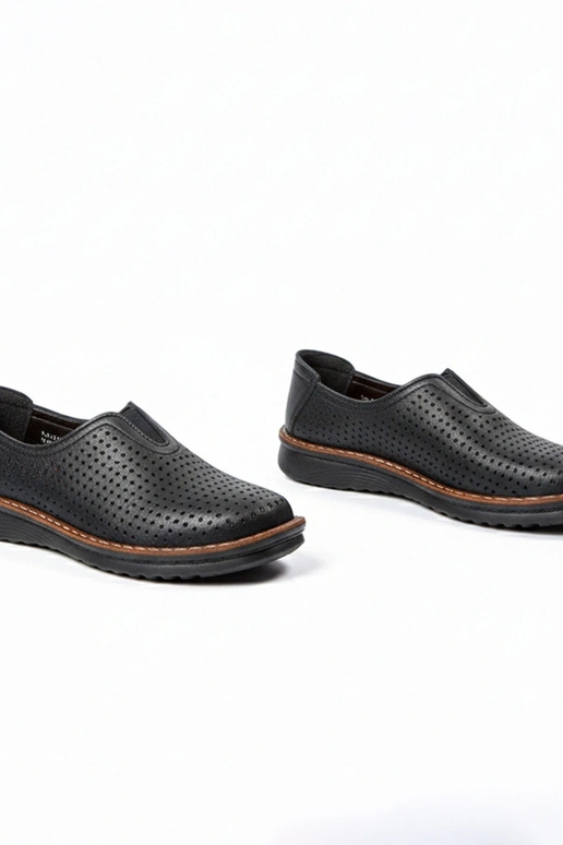 Melni caurspīdīgi puszābaki Rosa