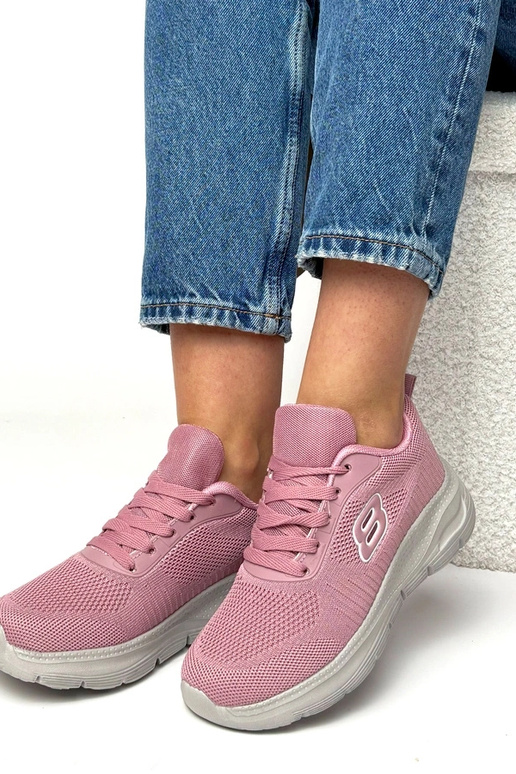 Rozā sporta apavi ar mīksto ielikni...