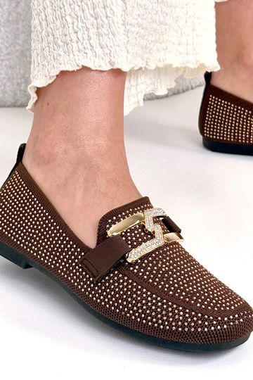 Šokolādes krāsas mokasīni,... 2