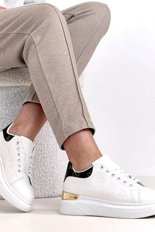 Balti sporta apavi ar tišnējumu Peyton