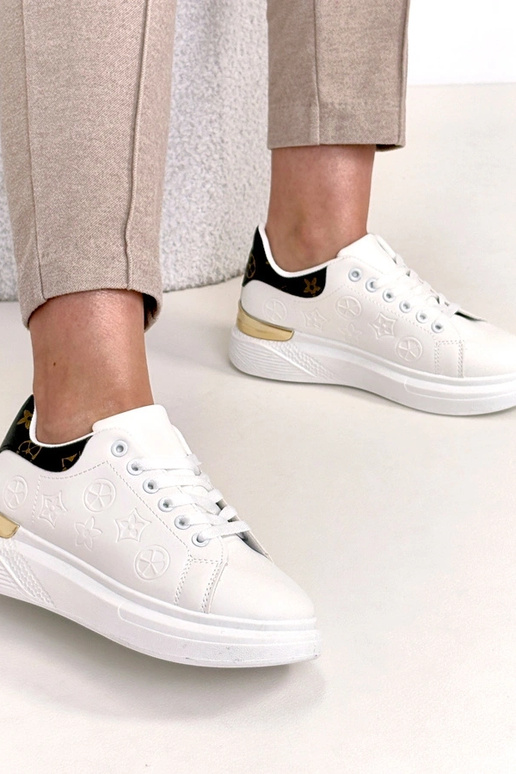 Balti sporta apavi ar tišnējumu Peyton