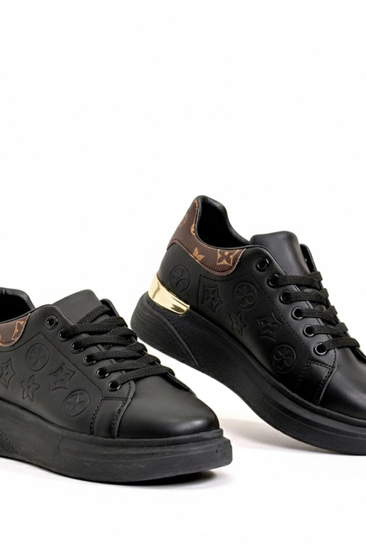 Melni sporta apavi ar tišnējumu Peyton