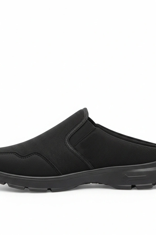 Melni vīriešu zemi sporta apavi bez...