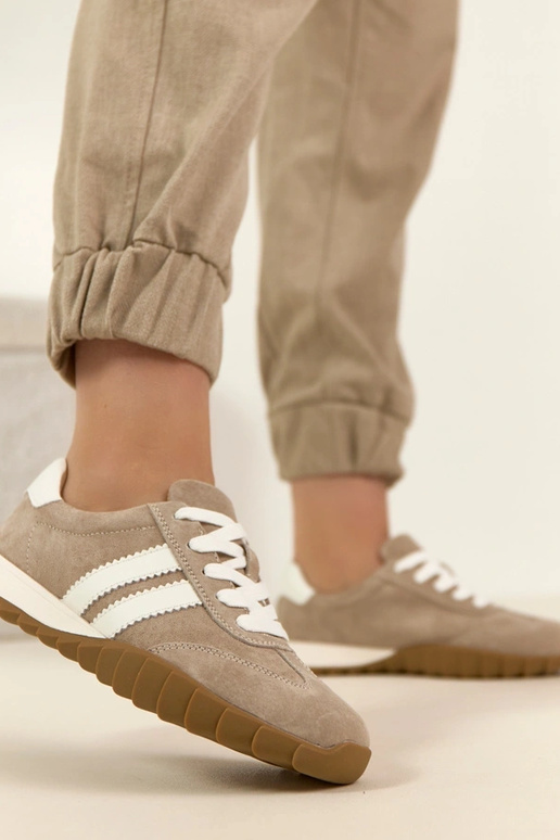 Smilškrāsas ādas sporta apavi Filippo