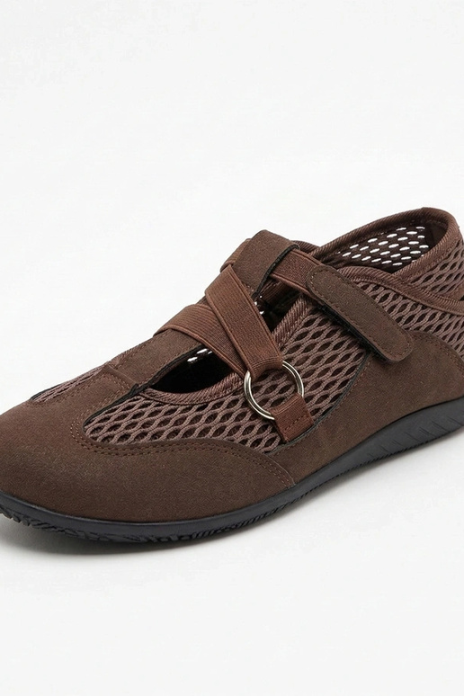 Rudi sporta stila balerīnas apavi Vesper