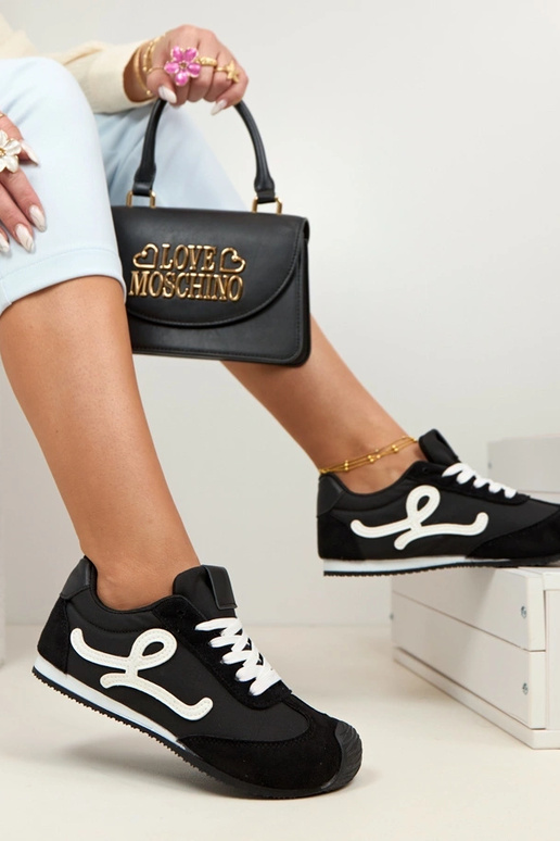 Melnas sieviešu barefoot sporta apavi