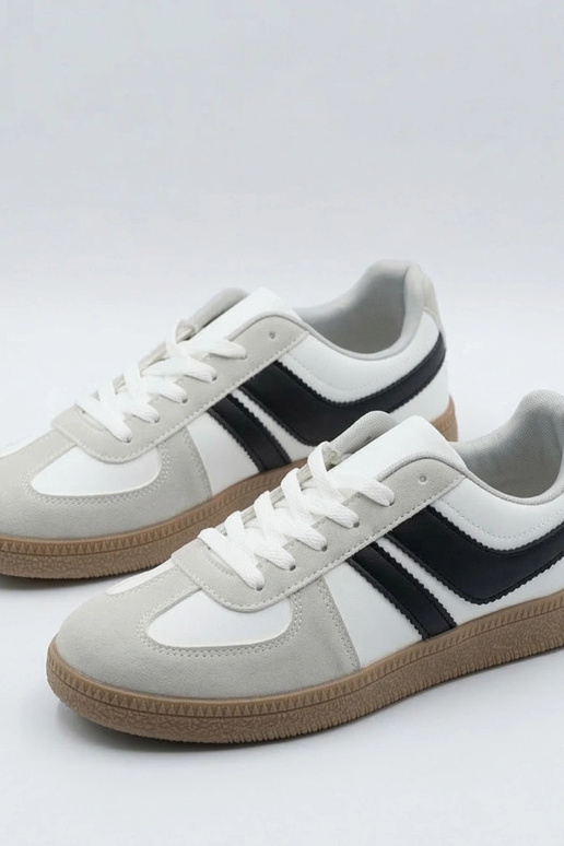 Balti vīriešu tenisa apavi Saffron