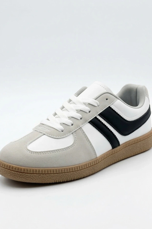 Balti vīriešu tenisa apavi Saffron