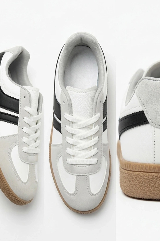 Balti vīriešu tenisa apavi Saffron