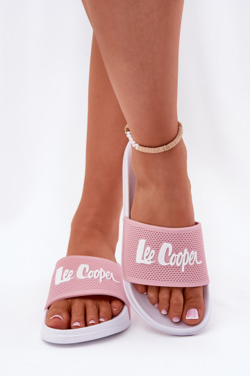 Sieviešu čības Lee Cooper LCIN-26-07-4159 rozā krāsā 2