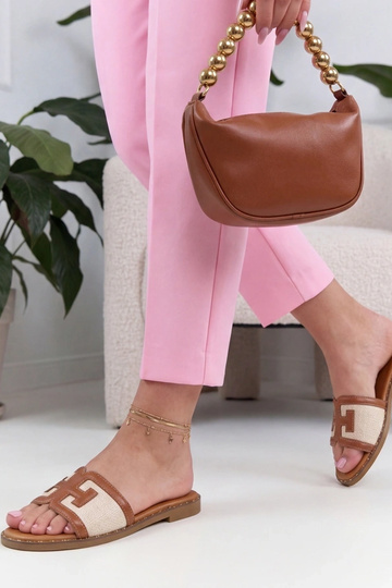 Brūnas elegantas čības Gia 2