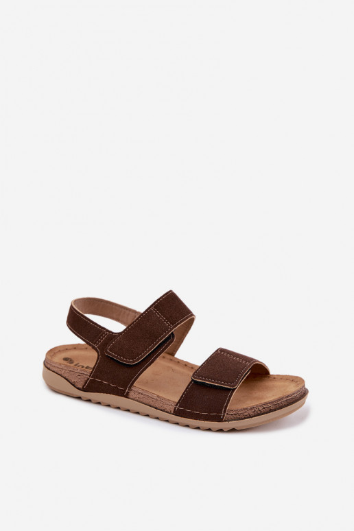 Sieviešu basenes Inblu AA000070 brūnas krāsas