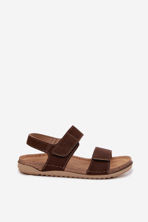 Sieviešu basenes Inblu AA000070 brūnas krāsas