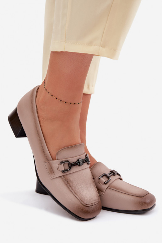 Āda apavi Sieviešu Klockā ar ornamentiem Vinceza 39978 smilšu krāsas