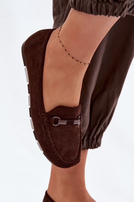 Mokasīni Sieviešu dzīvoklis CzekoladoIne Olisa