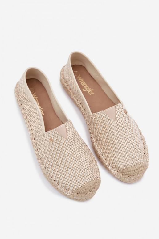 Espadrilles INrangler 20261079.06V Ziloņkaula krāsas