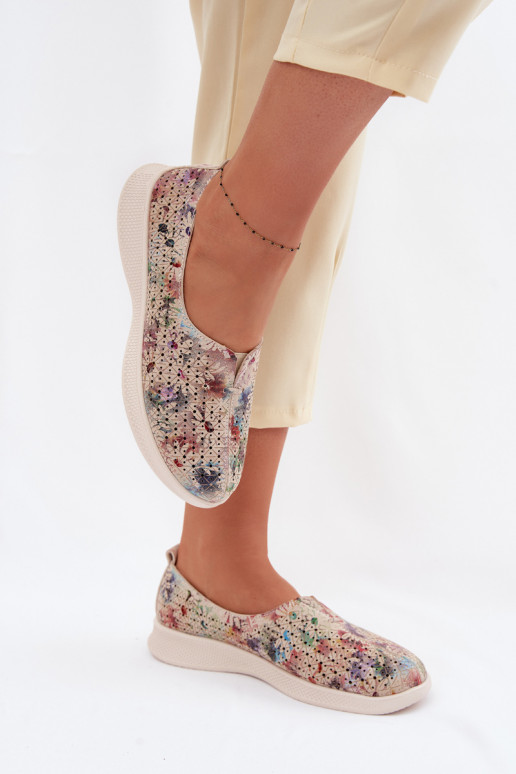 Ažūra zamšādas apavi Sieviešu Dažādu krāsu Eliva