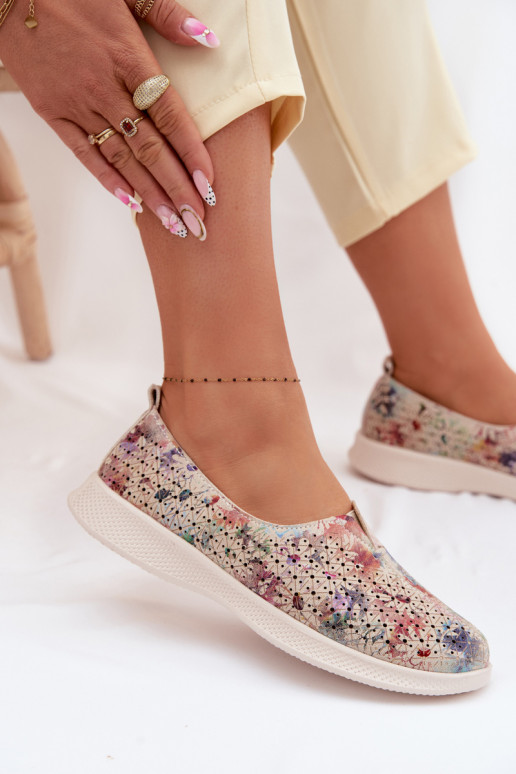 Ažūra zamšādas apavi Sieviešu Dažādu krāsu Eliva