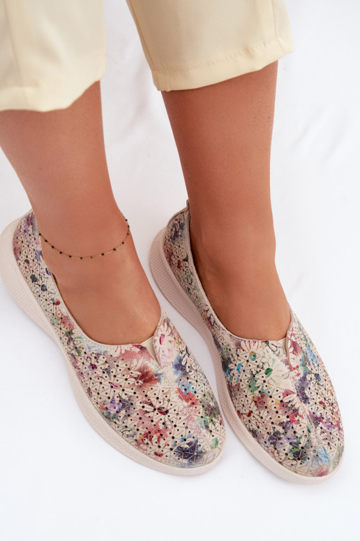 Ažūra zamšādas apavi Sieviešu Dažādu krāsu Eliva