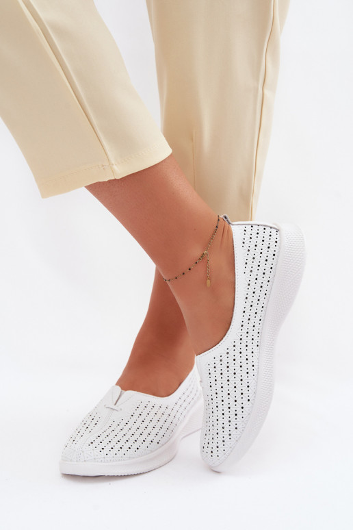 Āda Ažūrs apavi Sieviešu baltas krāsas Eliva